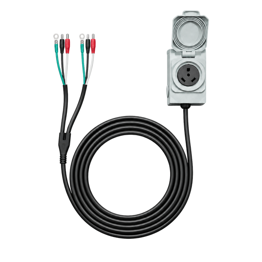 Nature's Generator Lithium 1800 Combiner Cable for Dual Unit Battery Expansion 3600W 120V 30A TT-30R