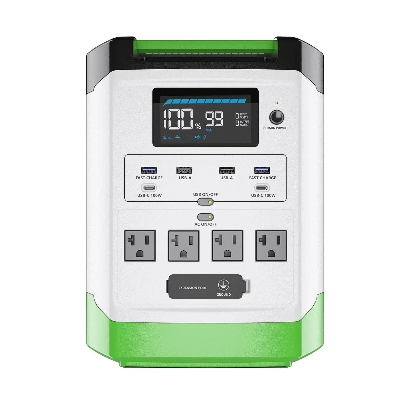 Nature's Generator Lithium 1800 Solar Generator and Transfer Switch