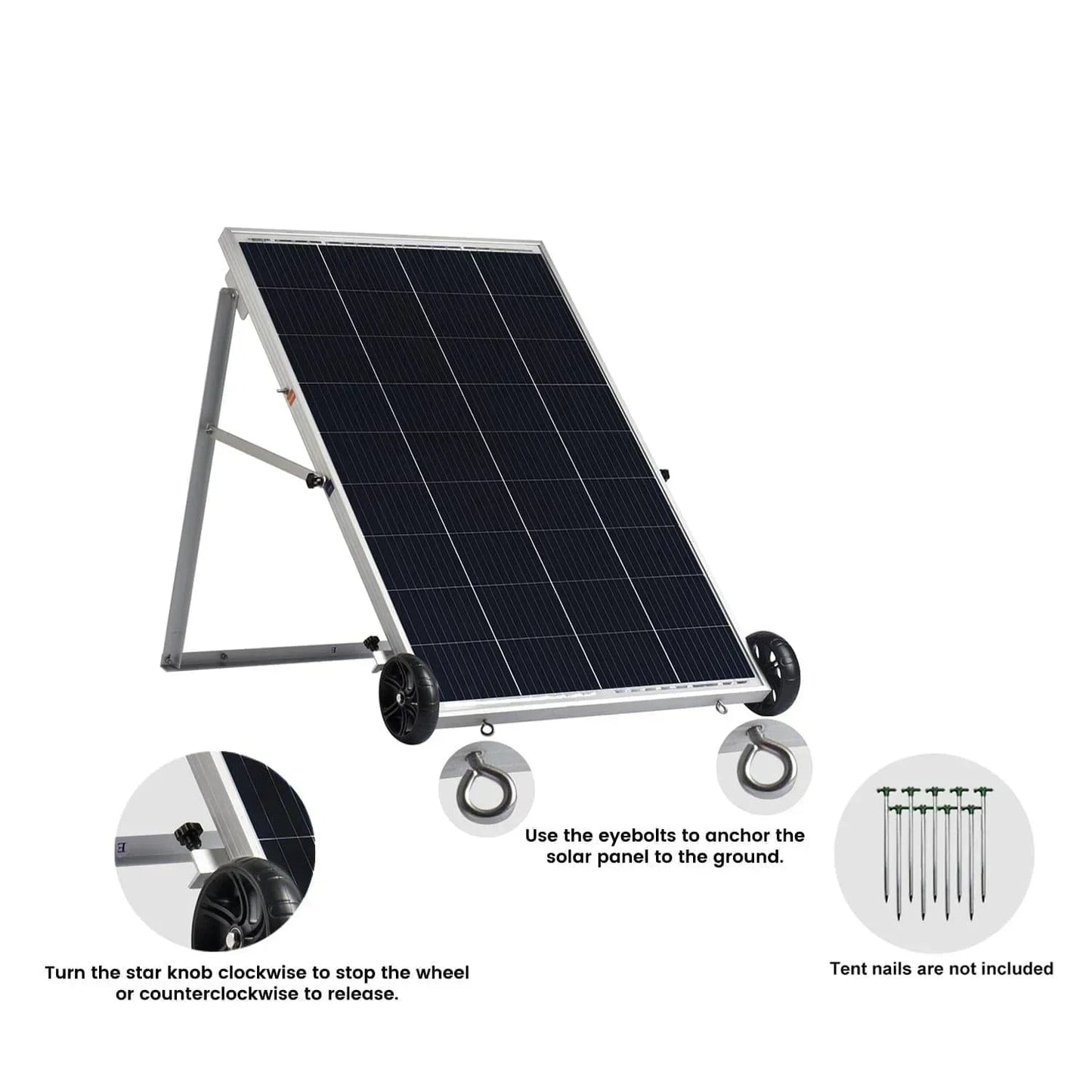Nature's Generator Lithium 1800 Solar and Wind Generator