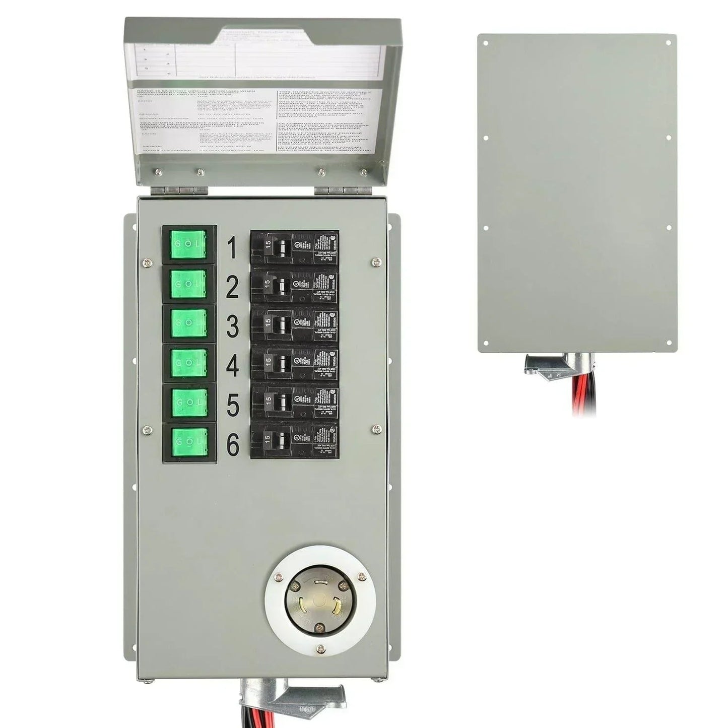 Nature's Generator Lithium 1800 Solar Generator and Transfer Switch