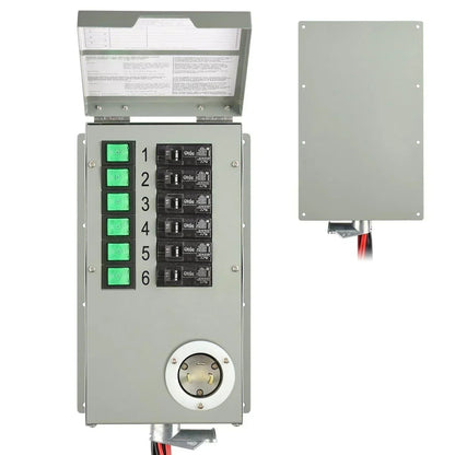 Nature's Generator Lithium 1800 Solar Generator and Transfer Switch