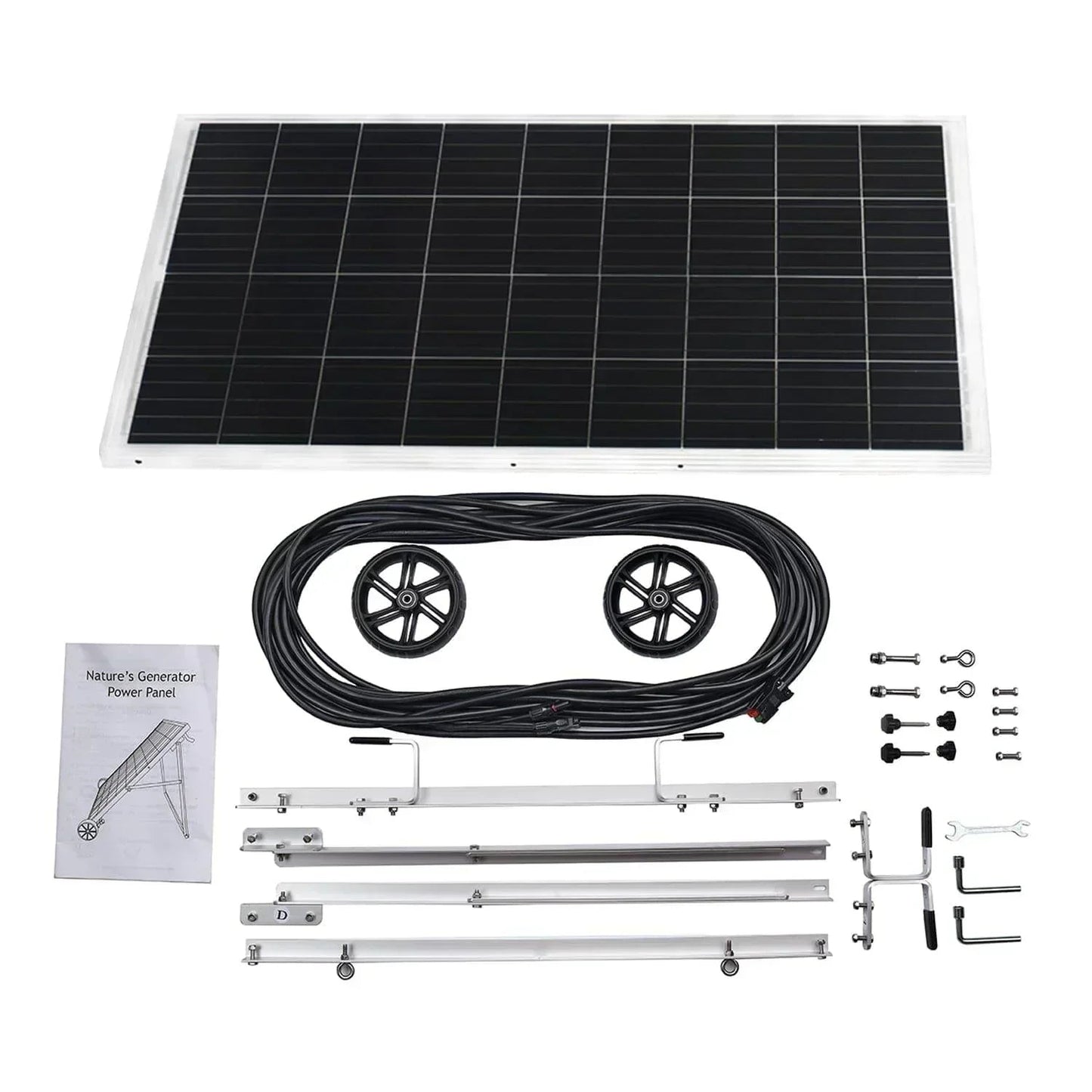 Nature's Generator Lithium 1800 Solar Generator and Transfer Switch