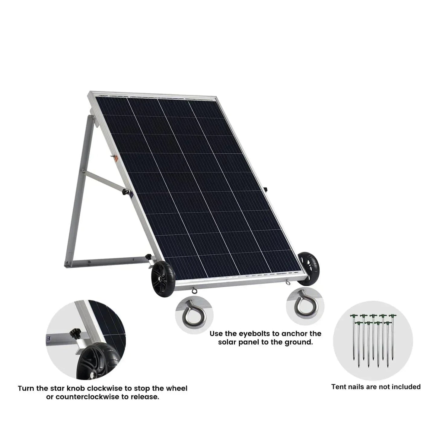 Nature's Generator Lithium 1800 Solar and Wind Generator