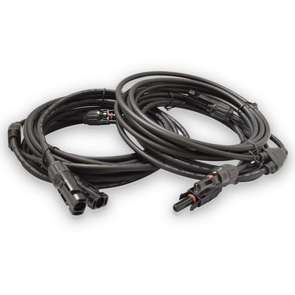 Nature's Generator 10ft MC4 Branch Cables for Parallel Solar Panel Connections and Expandability