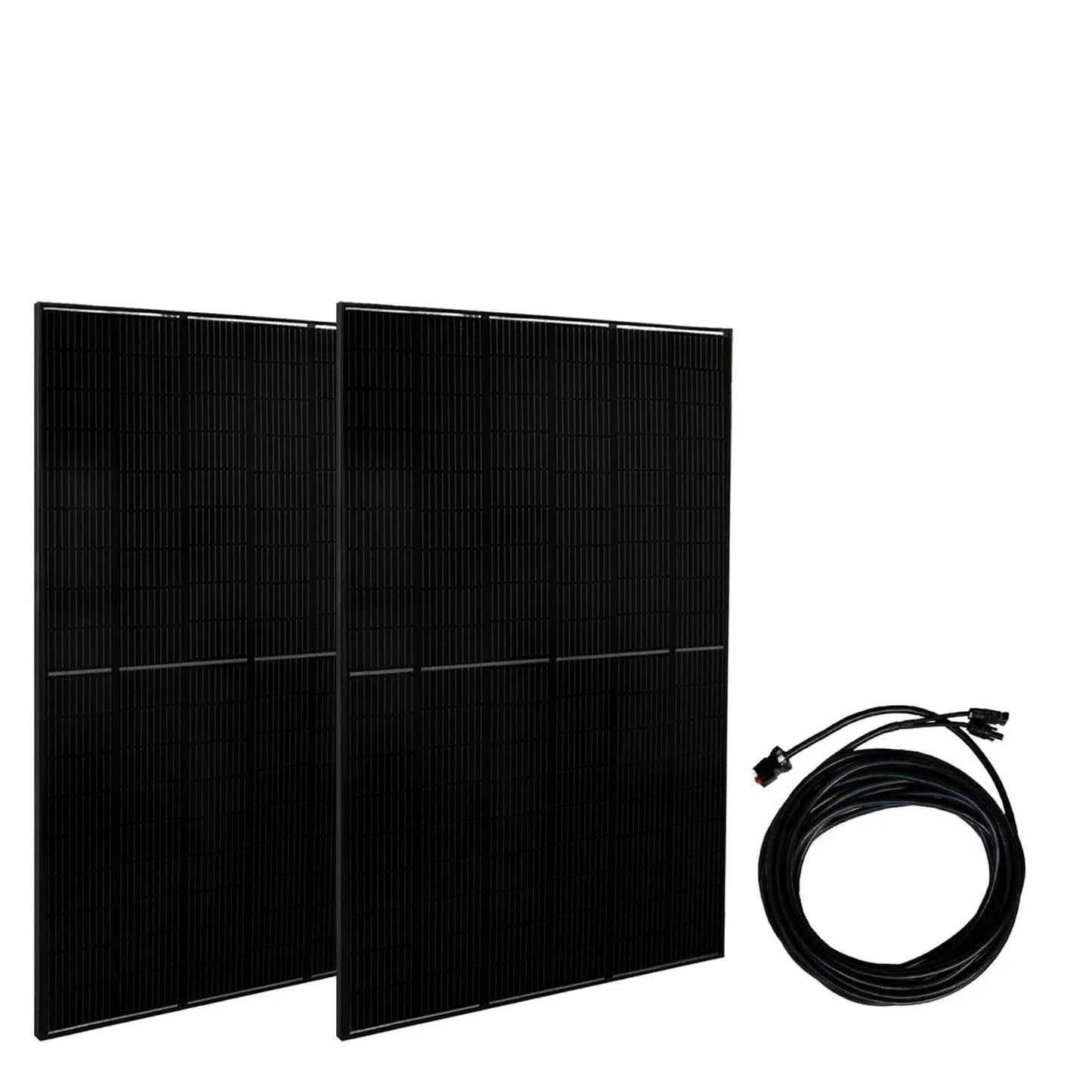 Nature's Generator Lithium 6000 with Solar Panels and Wind Turbine
