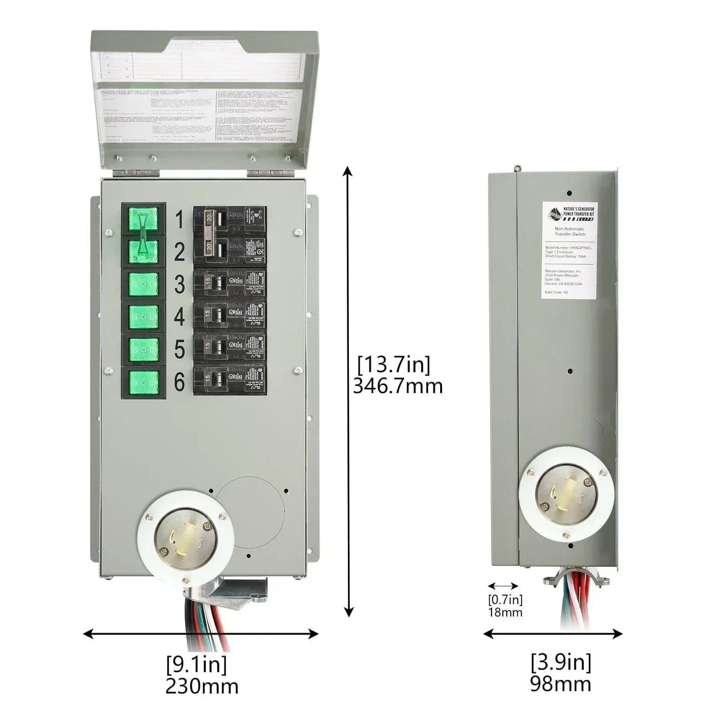 Nature’s Generator Powerhouse Platinum PE System