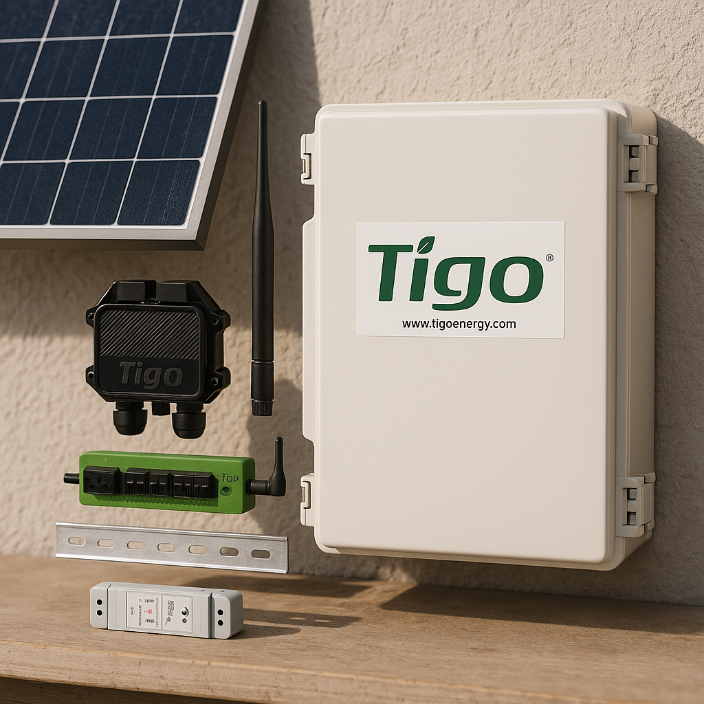 Tigo Cloud Connect Advanced Data Logger Kit CCA TAP Kit for TS4 Solar Module Platform lifestyle hero image