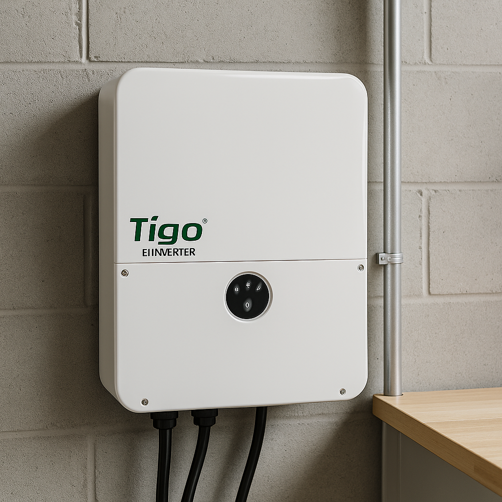 Tigo Energy TSI-11.4K-US EI Hybrid Energy Storage Inverter For Residential And Light Commercial Solar Installations lifestyle hero image