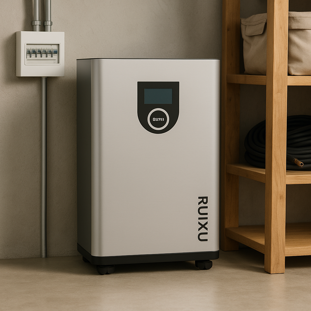 RUiXU Lithi2-16 Battery Energy Storage System Outdoor IP65 Self-Heating 51.2V 314Ah 16kWh lifestyle hero image