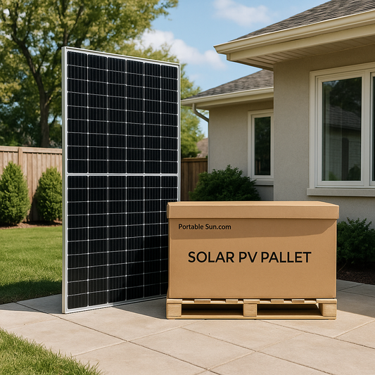 Canadian Solar N-Type TOPCon Bifacial Solar Panel 710W CS7N-710-TB-AG Up to 850W Bifacial lifestyle hero image