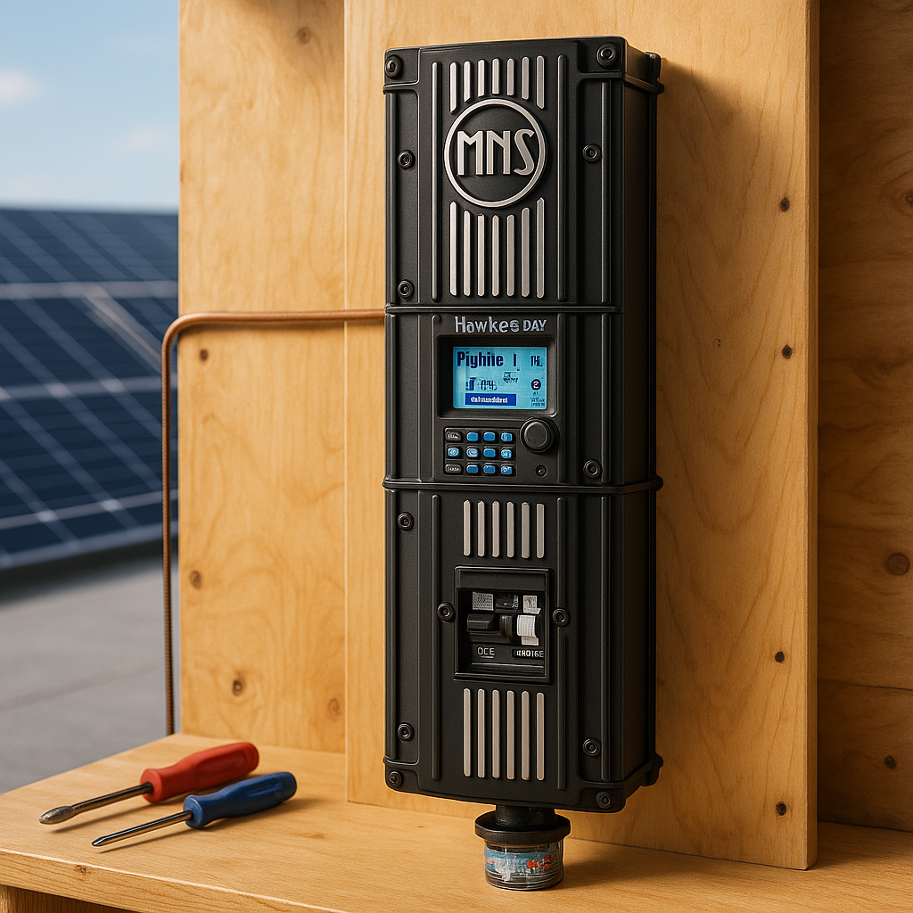 Midnite Solar Hawke's Bay 120 PW Pre-Wired System MNHAWKE'S BAY120-PW For Off-Grid And Grid-Tie Solar Installations lifestyle hero image