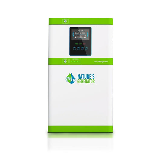 Nature's Generator Powerhouse Home Backup Power System 6500W Pure Sine Wave 5040Wh LiFePO4 Batteries Included