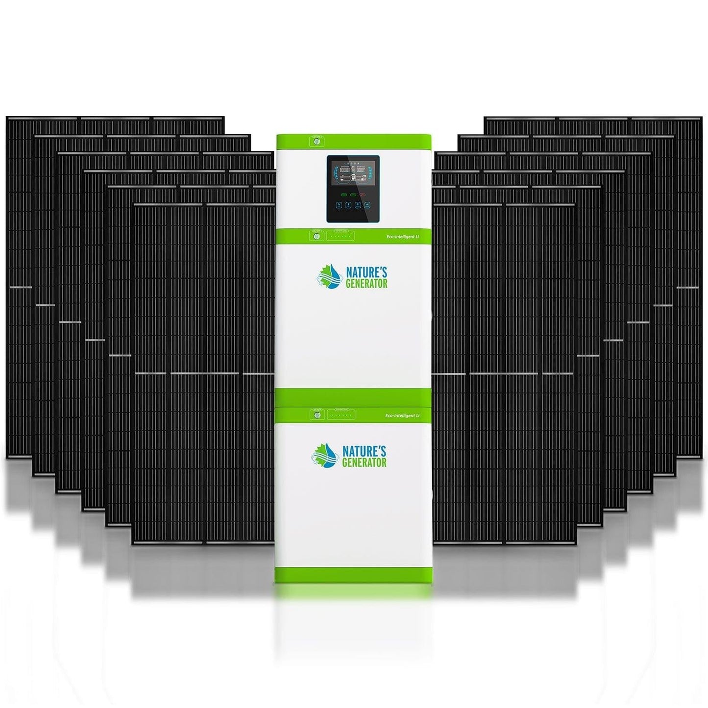 Nature’s Generator Powerhouse Platinum Solar Power System With Power Pod And 10080Wh LiFePO4 Batteries