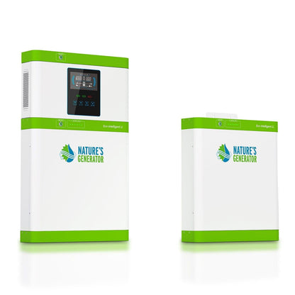 Nature's Generator Powerhouse Power Pod 230Vac Home Power Backup System With 6500W Pure Sine Wave LiFePO4 Batteries