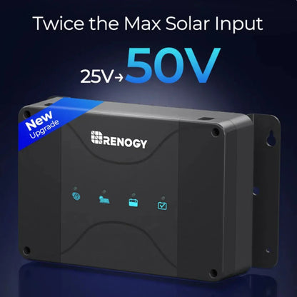 Renogy 12V 30A/50A DC-DC On-Board Battery Charger with MPPT with Renogy ONE Core