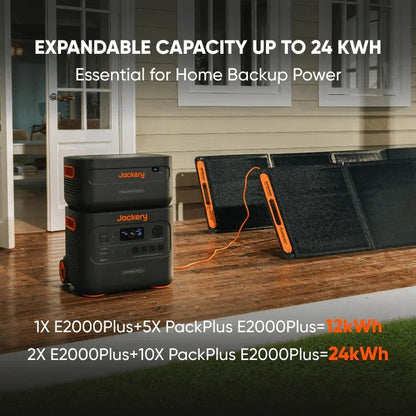 Jackery Solar Generator 2000 Plus Plus Kit (6kWh)