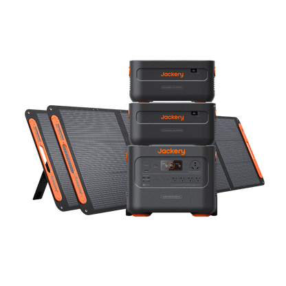 Solar Generator 2000 Plus Off Grid Power Supply For Heavy Loads Up To 6000 W Expandable Storage From 2 KWh To 24 KWh