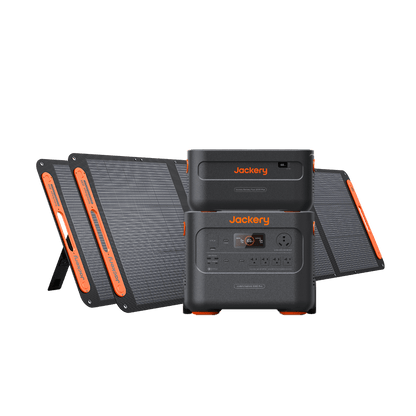 Solar Generator 2000 Plus Off Grid Power Supply For Heavy Loads Up To 6000 W Expandable Storage From 2 KWh To 24 KWh