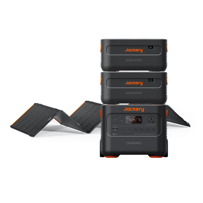 Solar Generator 2000 Plus Off Grid Power Supply For Heavy Loads Up To 6000 W Expandable Storage From 2 KWh To 24 KWh