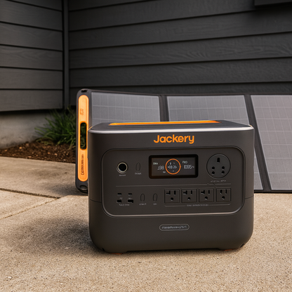 HomePower Solar Generator 3000 3072Wh Capacity For Home Backup Power And Off Grid Use lifestyle hero image