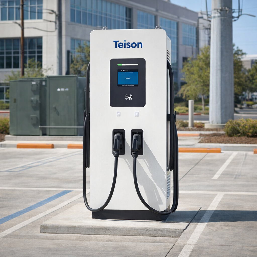 Teison DC Pro Lite 60/80KW — photorealistic lifestyle hero image