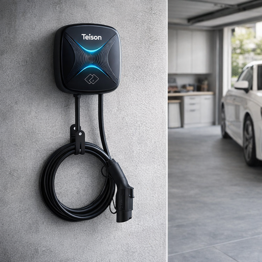 Teison Smart Mini 12kW — photorealistic lifestyle hero image