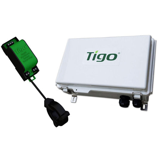 Tigo RSS DIN Rail Transmitter Kit 100 Amp Single Core Includes Power Supply and Outdoor Enclosure