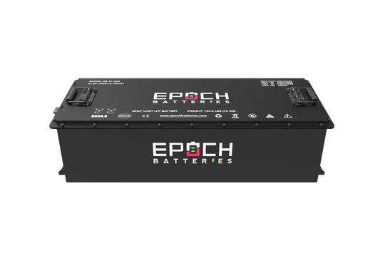 Epoch Batteries 48V 160Ah - LiMax Series - Lithium (LiFePO4) Golf Cart Battery - Complete Kit